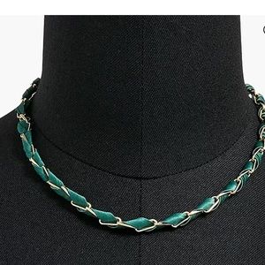 NWT J. Crew Ribbon-wrapped necklace